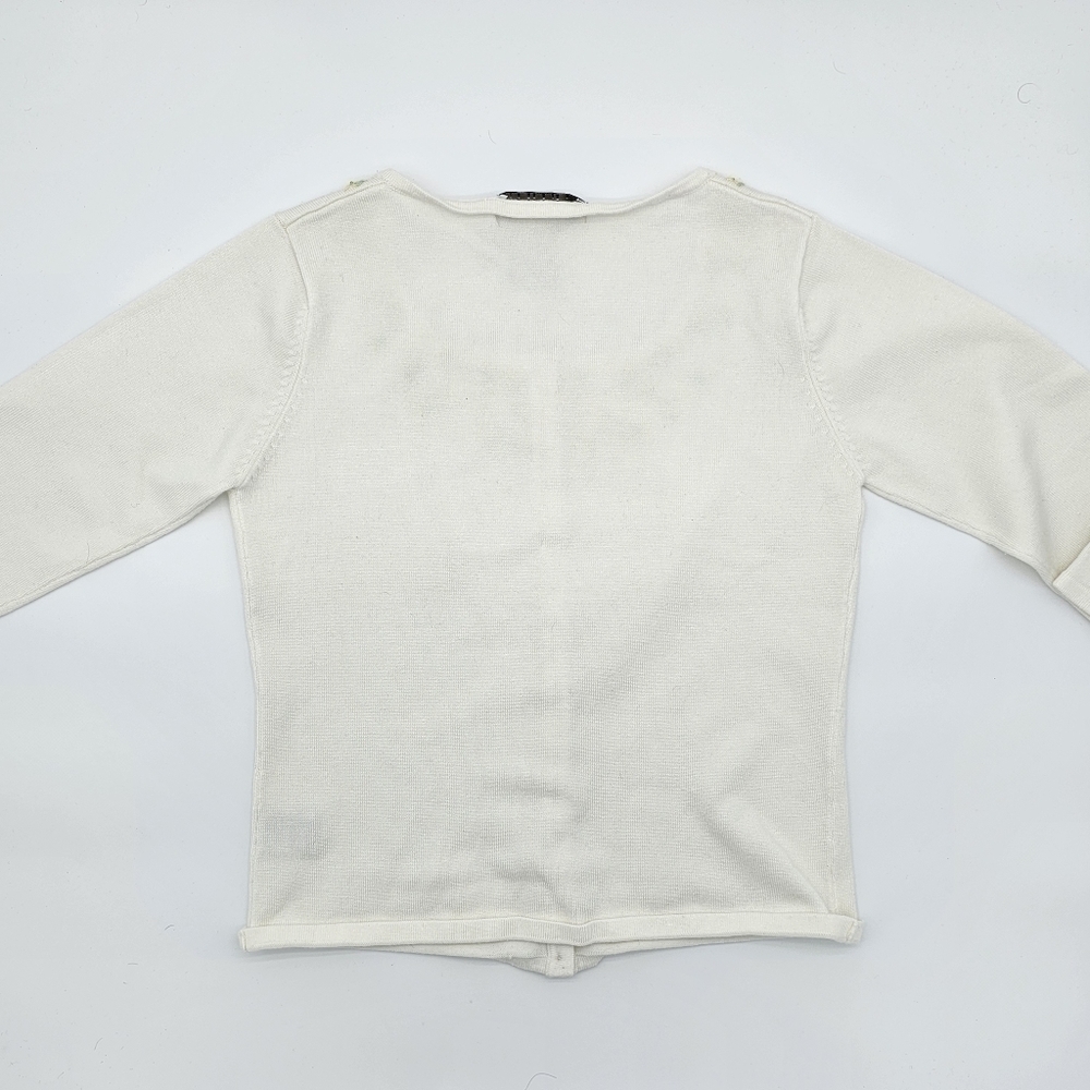 Women's 3/4 Sleeve Cardigan by Principles. Size S, Ivory color - Picture 10 of 15